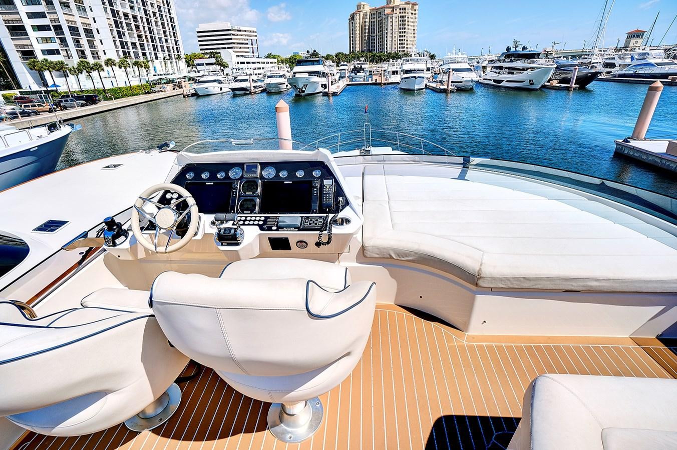 a boat in the water aboard ONCE AROUND Yacht for Sale
