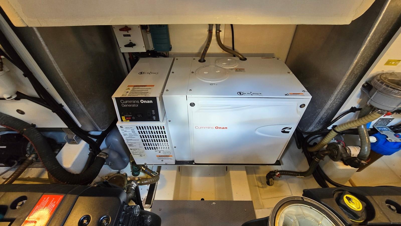 a machine with a large piece of paper on the side aboard OPUS ONE Yacht for Sale