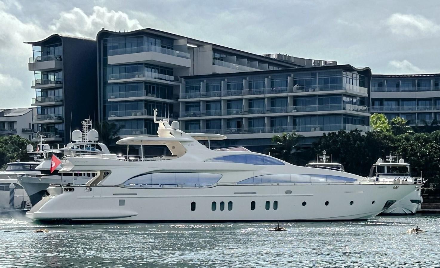 a white yacht in the water aboard HYE SEAS II Yacht for Sale