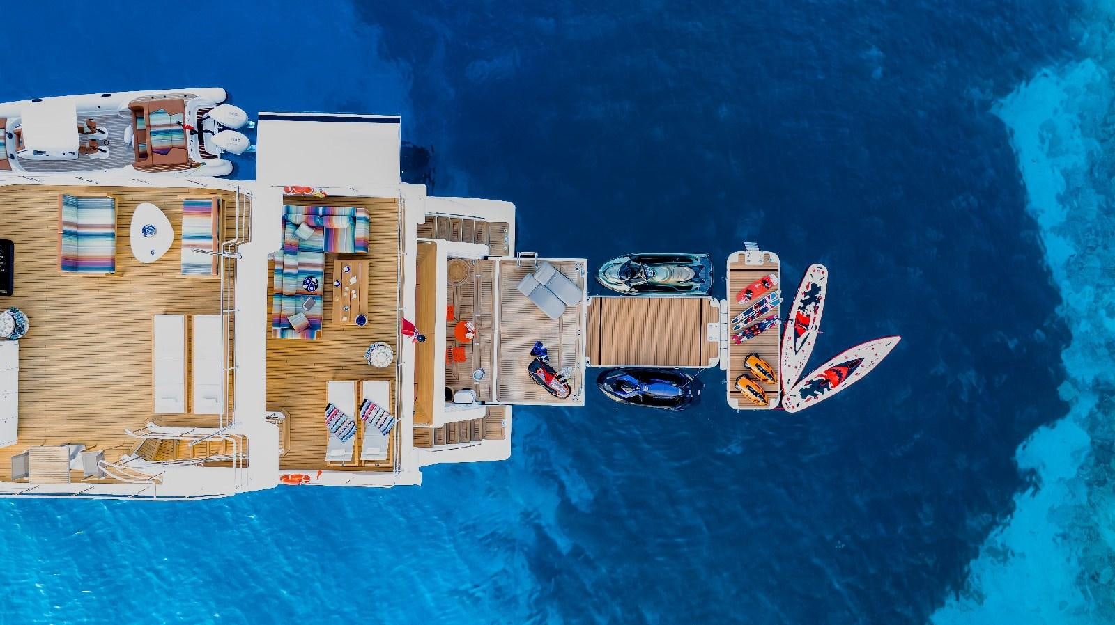 a satellite view of a satellite aboard AFRICA ONE Yacht for Sale