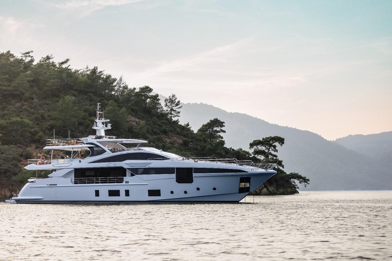 a boat on the water aboard AFRICA ONE Yacht for Sale