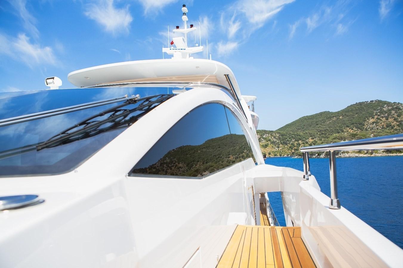 a boat on the water aboard AFRICA ONE Yacht for Sale