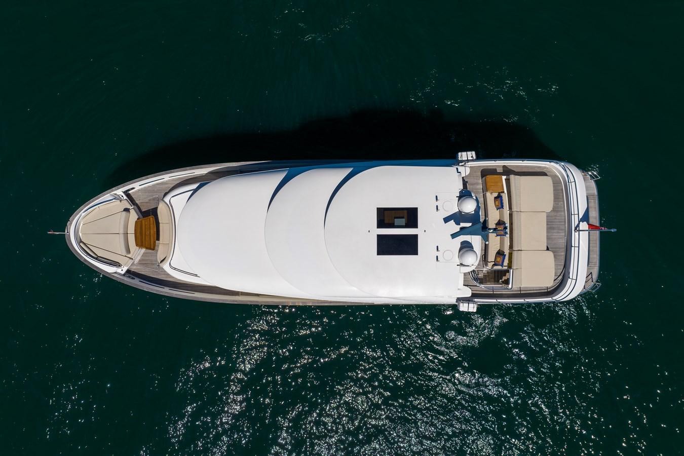 a boat in the water aboard DOMUS Yacht for Sale