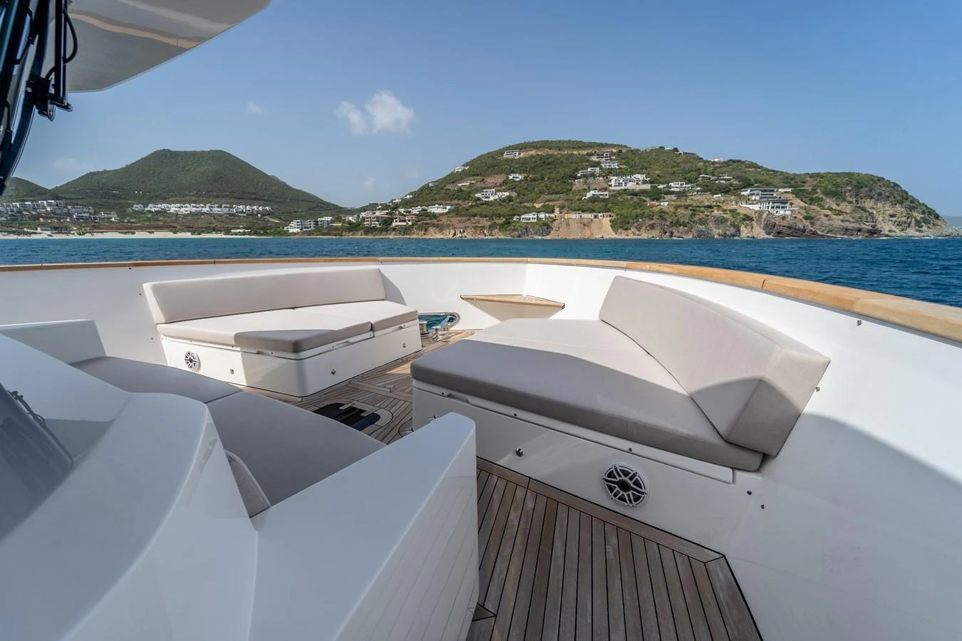 a boat on the water aboard EXIT STRATEGY Yacht for Sale