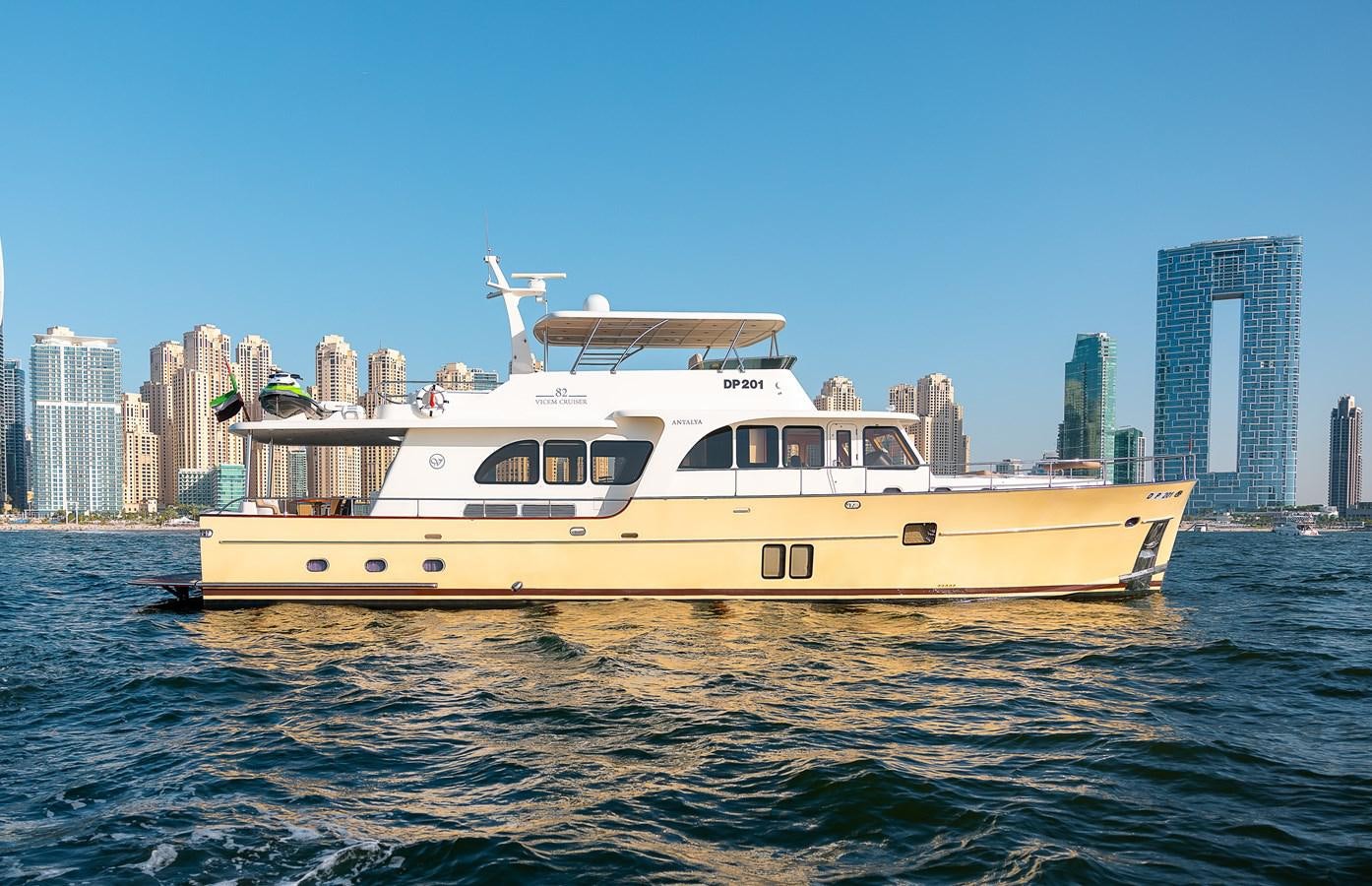 a boat in the water aboard ANTALYA Yacht for Sale
