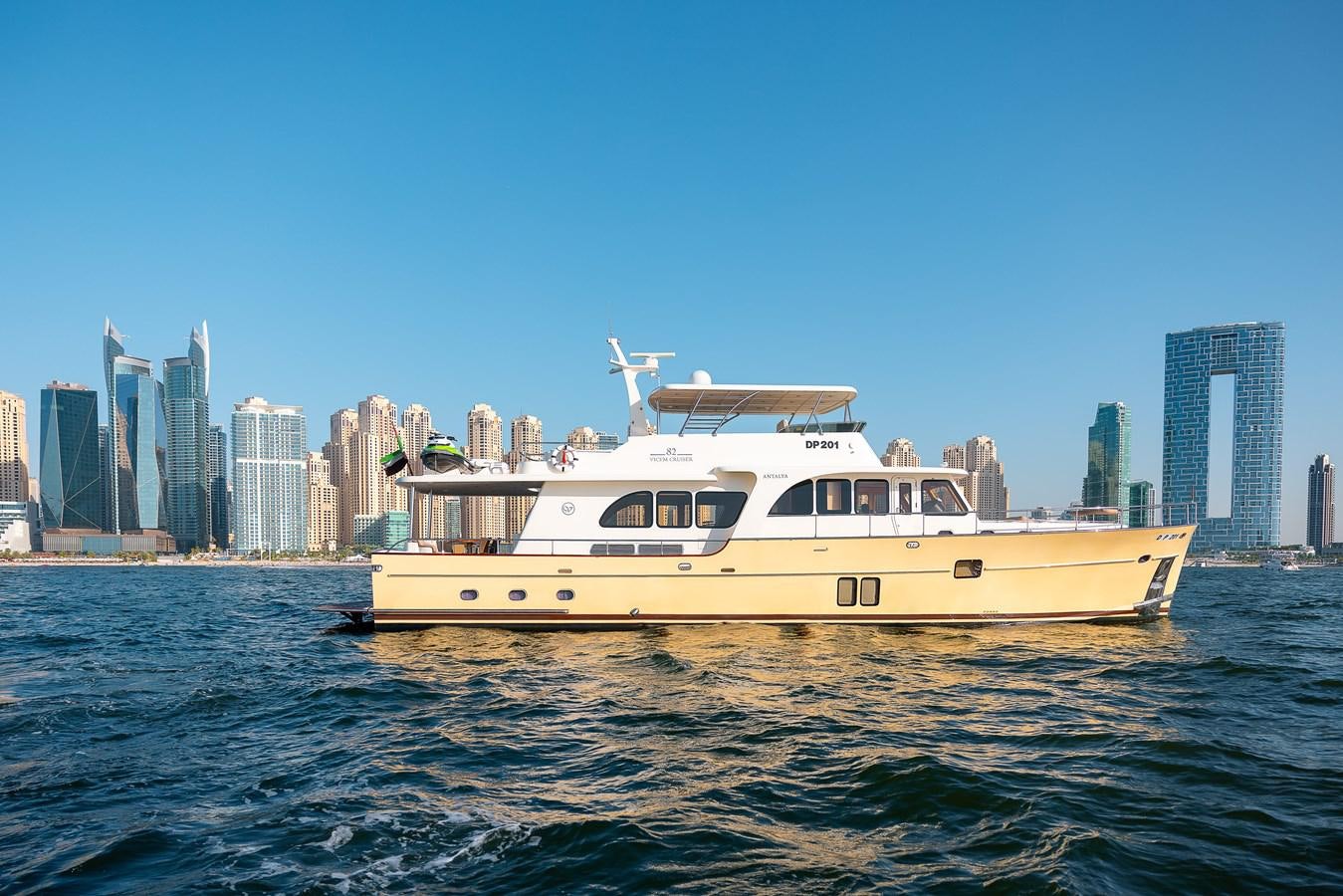 a boat in the water aboard ANTALYA Yacht for Sale