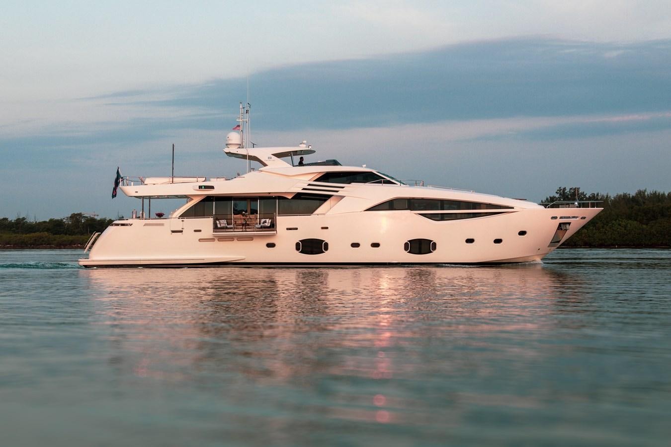 a white yacht in the water aboard WHITE PEARL Yacht for Sale