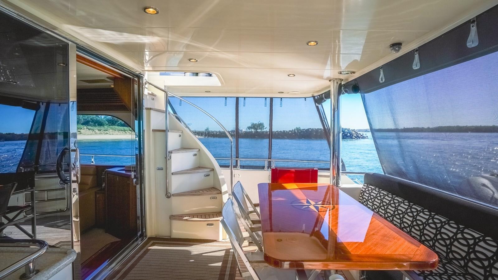 inside of a bus aboard CAVALLINO III Yacht for Sale