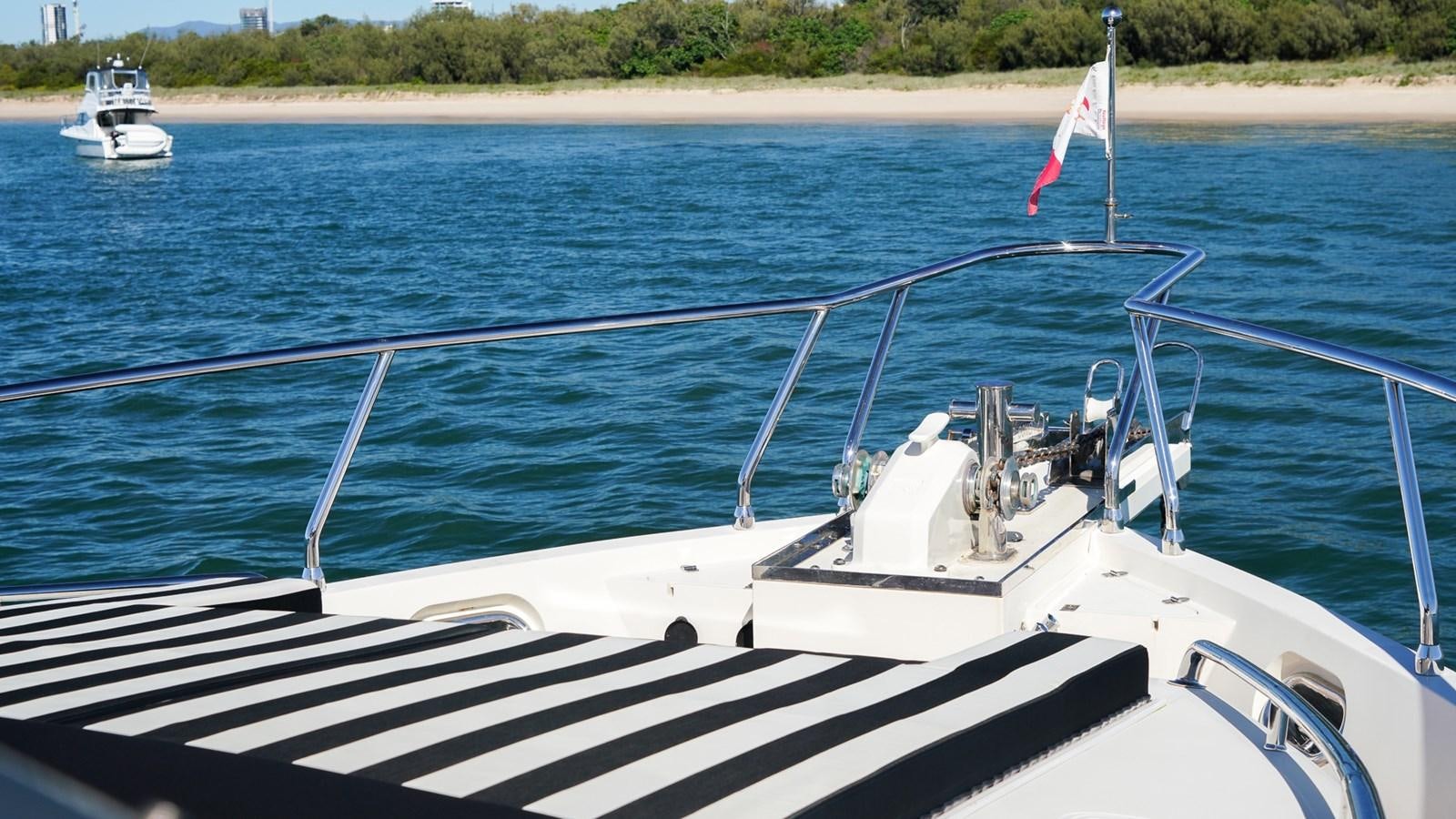 a boat on the water aboard CAVALLINO III Yacht for Sale