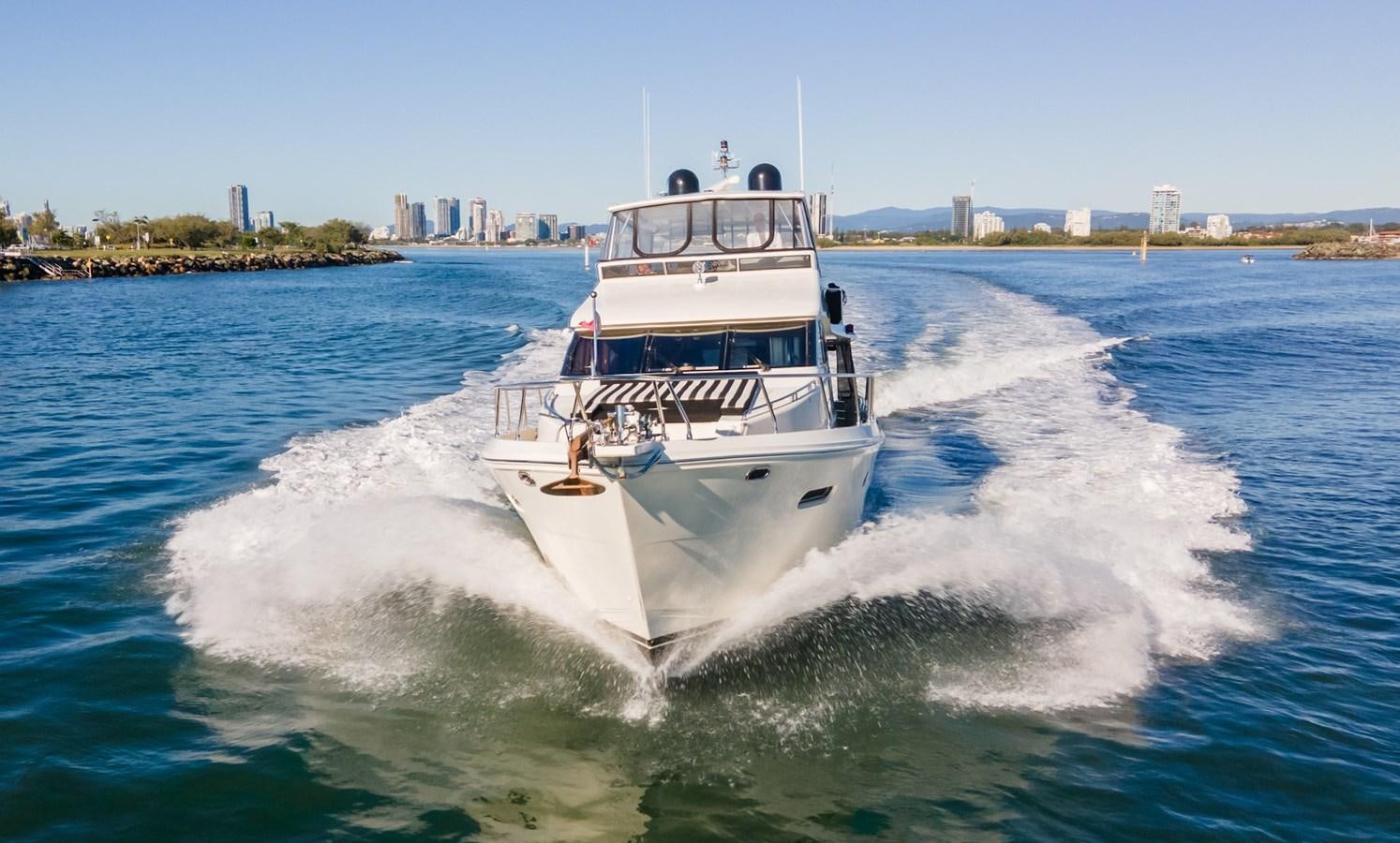 a boat on the water aboard CAVALLINO III Yacht for Sale
