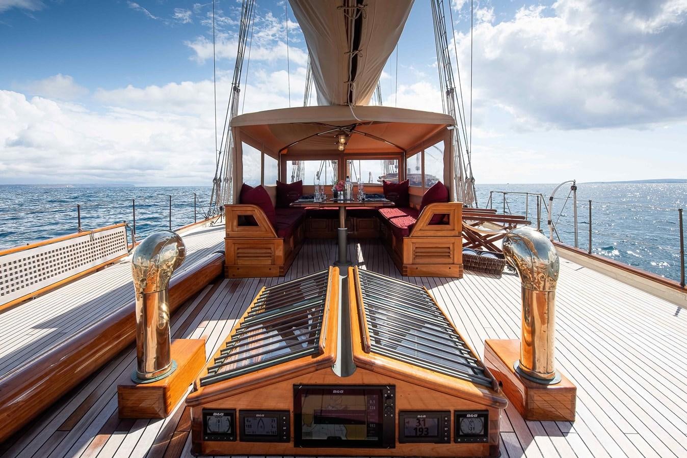 a boat on the water aboard MARIETTE OF 1915 Yacht for Sale