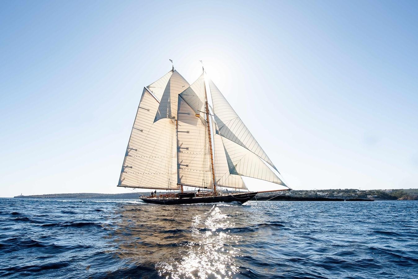 a sailboat on the water aboard MARIETTE OF 1915 Yacht for Sale