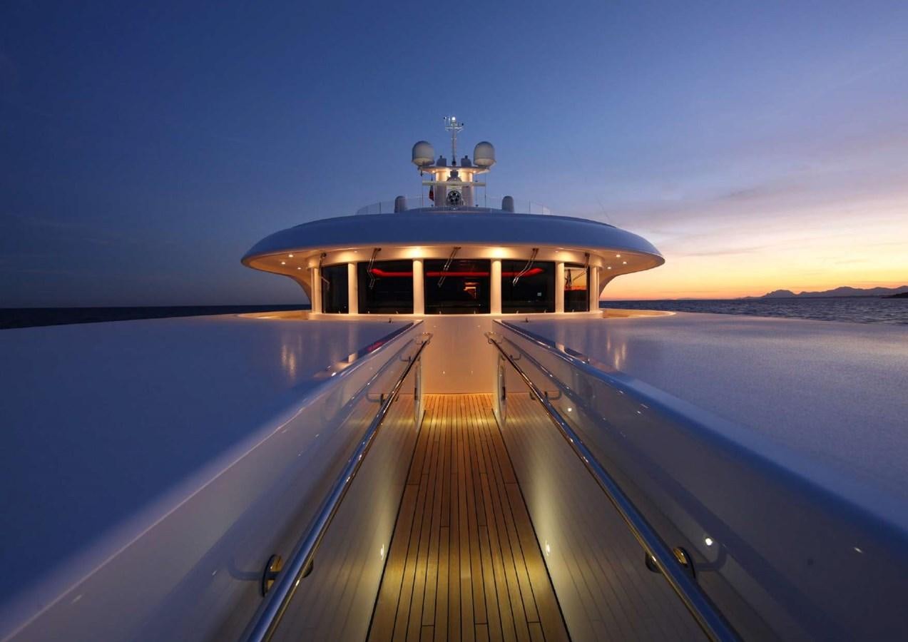 a boat on a body of water aboard BELLA VITA Yacht for Sale