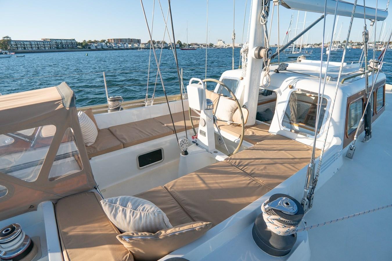 a boat on the water aboard PIAFFE Yacht for Sale