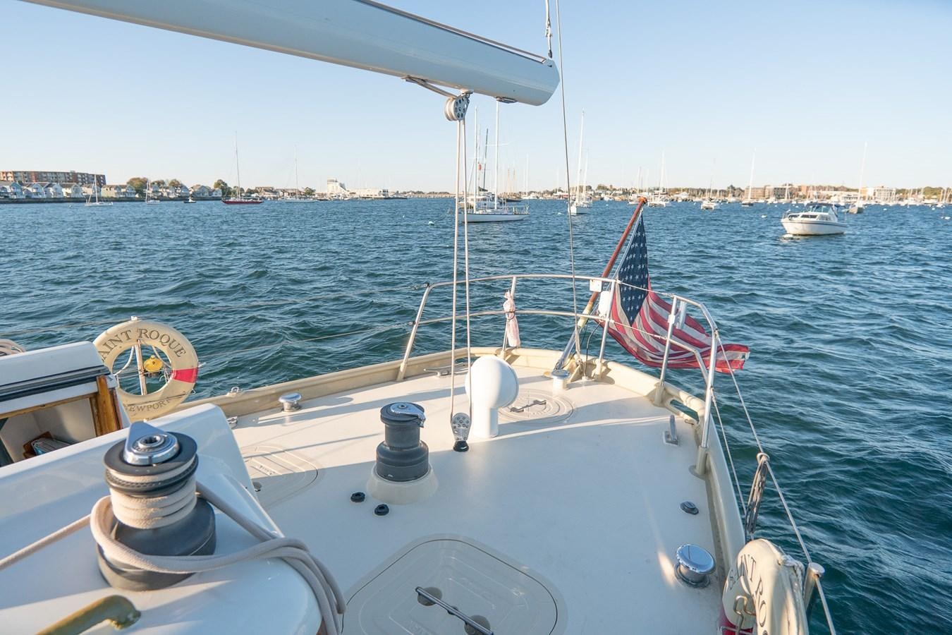 a boat on the water aboard PIAFFE Yacht for Sale