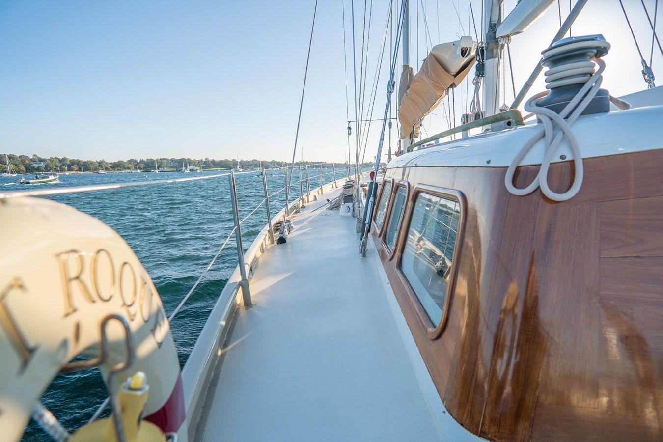 a boat on the water aboard PIAFFE Yacht for Sale
