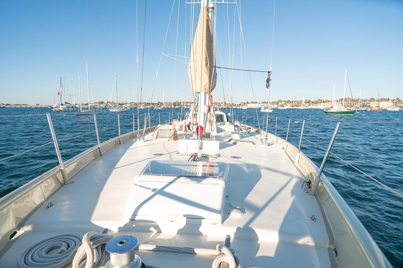 a boat on the water aboard PIAFFE Yacht for Sale