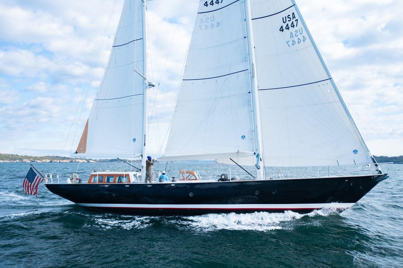 a boat on the water aboard PIAFFE Yacht for Sale
