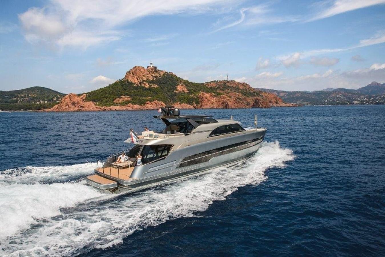 a boat on the water aboard ST. BARTH Yacht for Sale