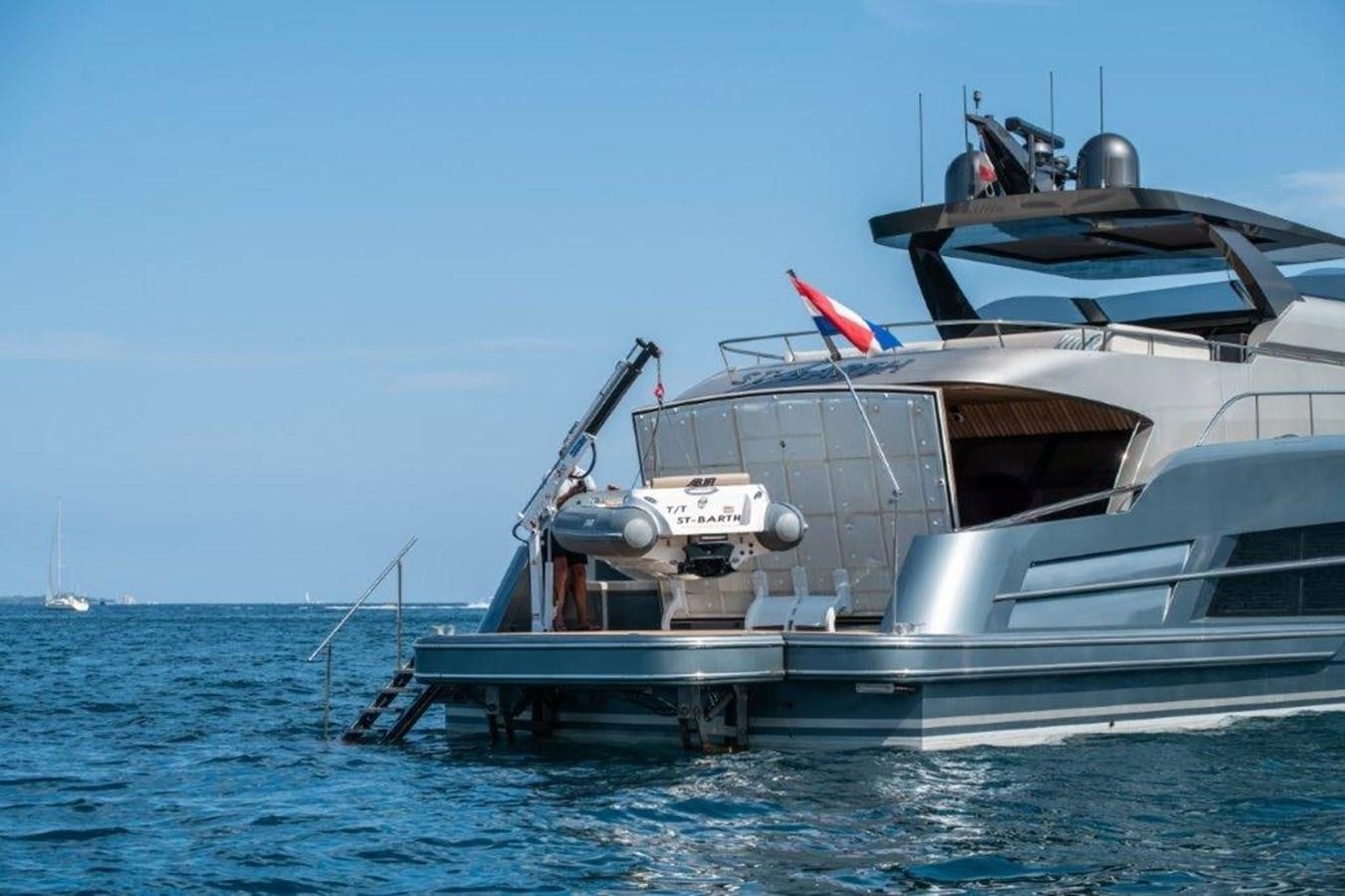 a boat on the water aboard ST. BARTH Yacht for Sale
