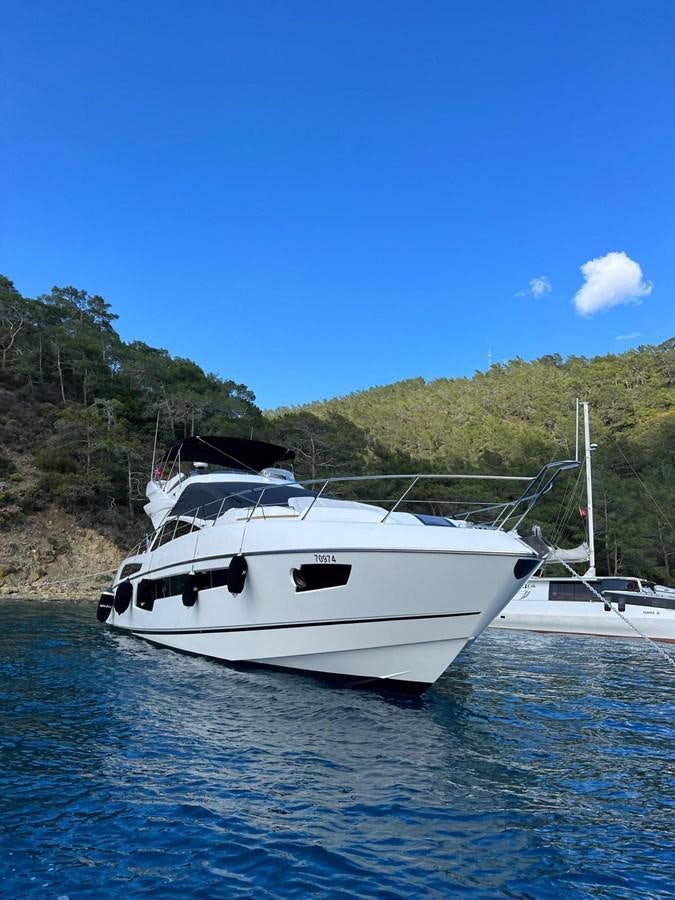 a boat on the water aboard ESCAPE Yacht for Sale