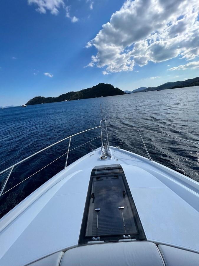 a boat on the water aboard ESCAPE Yacht for Sale