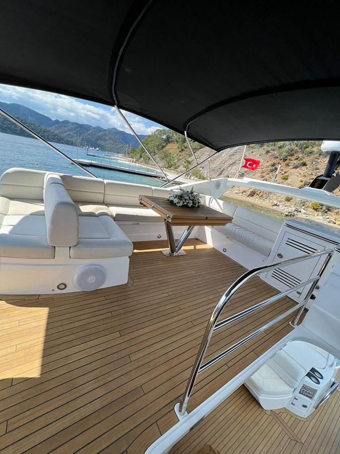 a view of the outside of a car aboard ESCAPE Yacht for Sale
