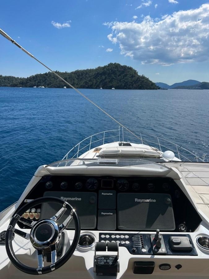 a boat on the water aboard ESCAPE Yacht for Sale