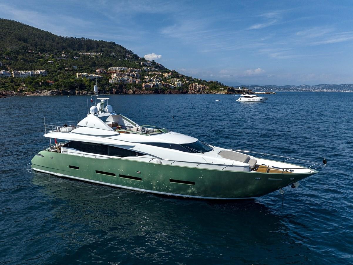 a boat in the water aboard MANATEA Yacht for Sale