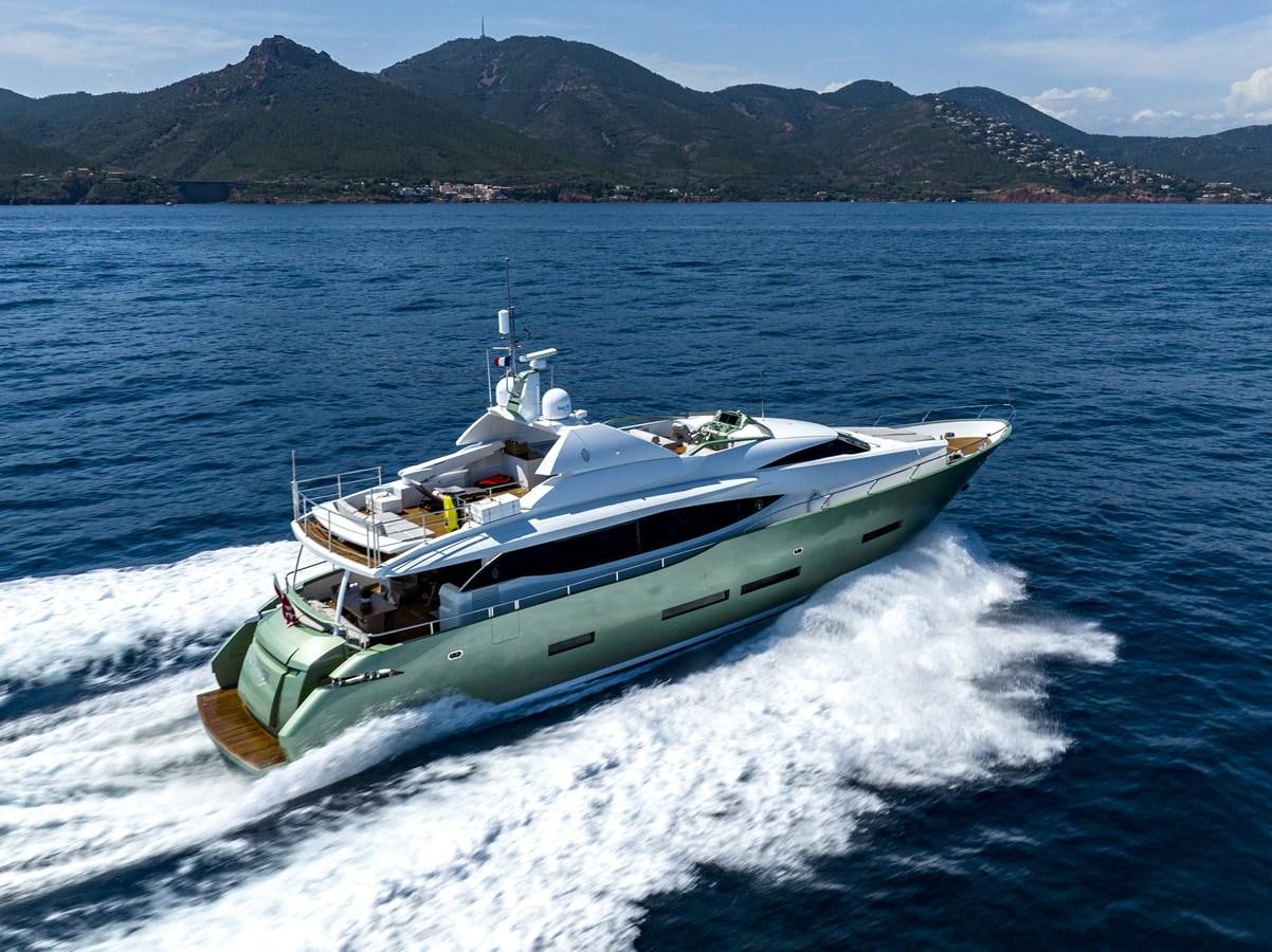a boat on the water aboard MANATEA Yacht for Sale