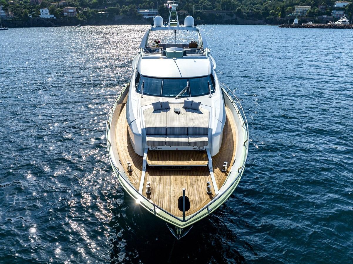 a boat on the water aboard MANATEA Yacht for Sale