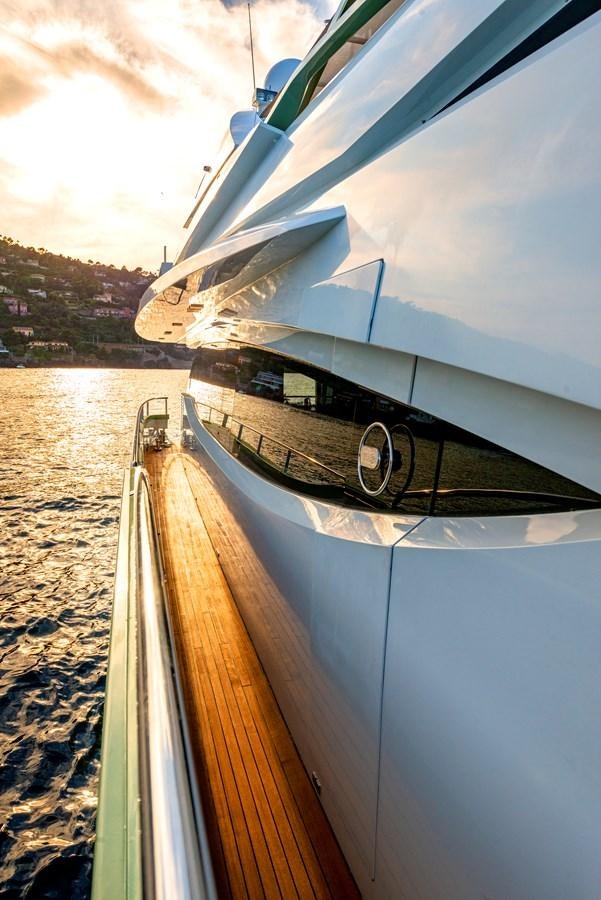 a boat on the water aboard MANATEA Yacht for Sale