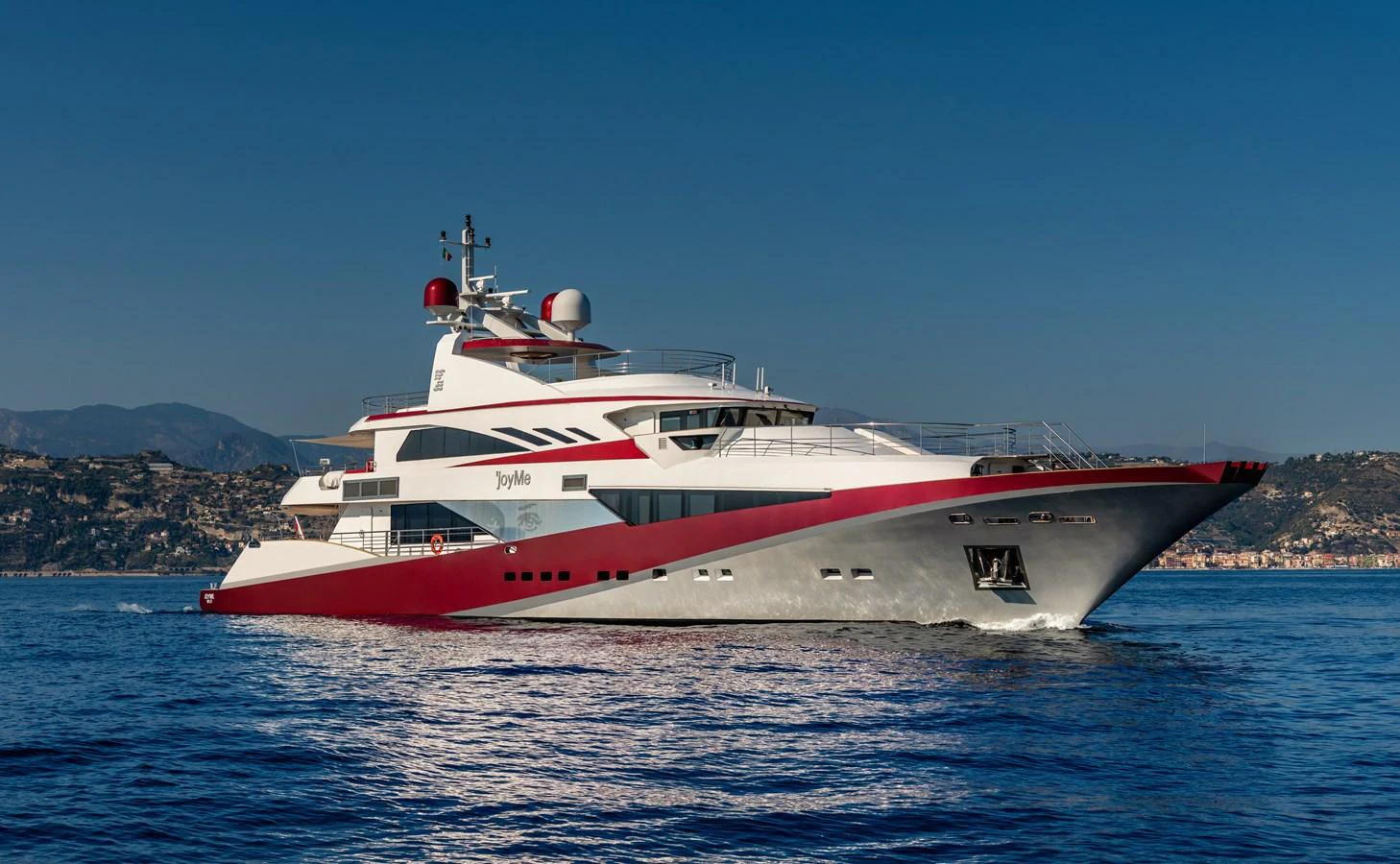 a boat in the water aboard JOY ME Yacht for Sale