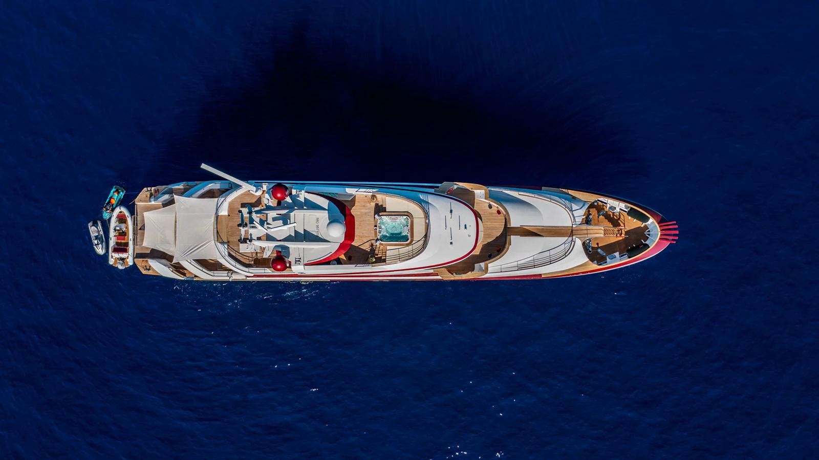 a boat in the water aboard JOY ME Yacht for Sale