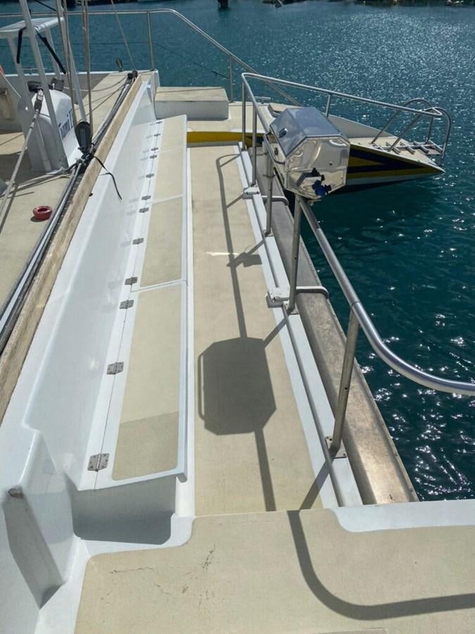 a boat on the water aboard 1996 GOLD COAST GC 70 Yacht for Sale