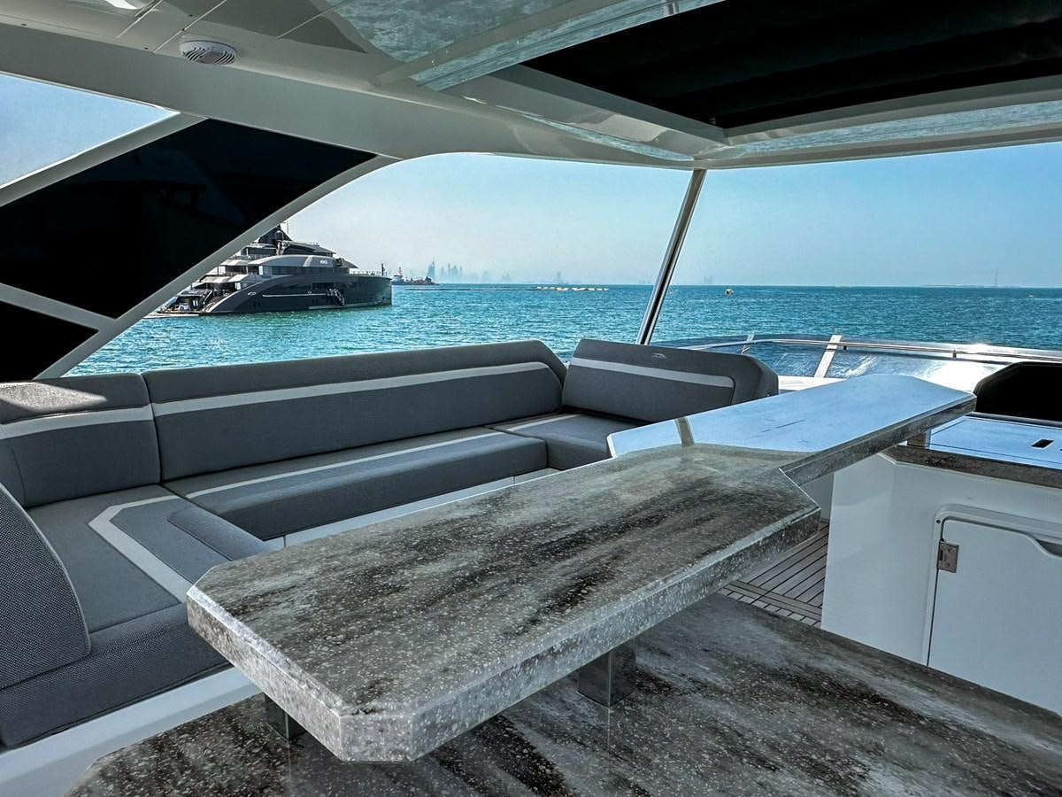 a boat on the water aboard JANICE Yacht for Sale