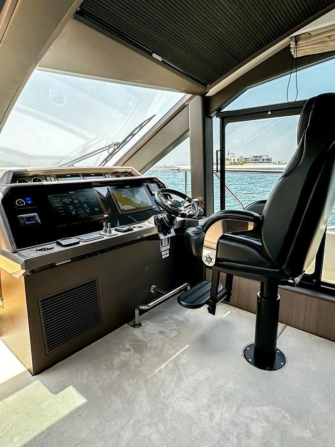 a car with a grill aboard JANICE Yacht for Sale