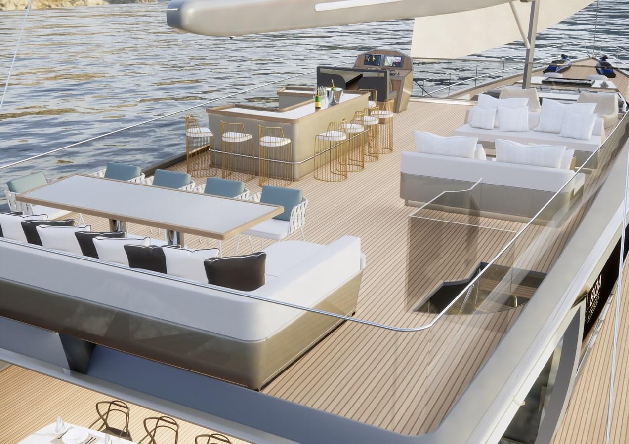 a boat on the water aboard BOA KINGDOM Yacht for Sale