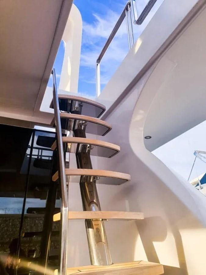 a building with a large cross aboard AURORA Yacht for Sale