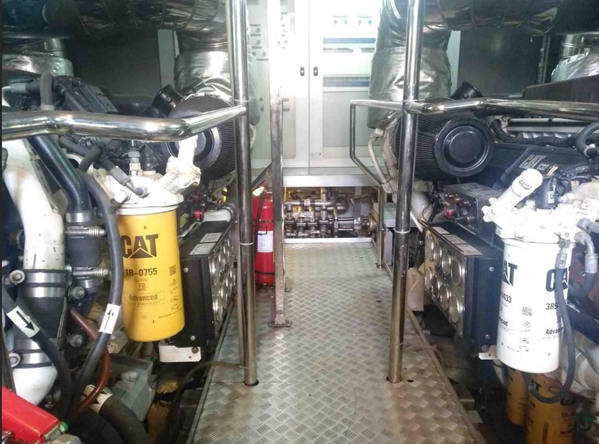 inside of a factory aboard AURORA Yacht for Sale