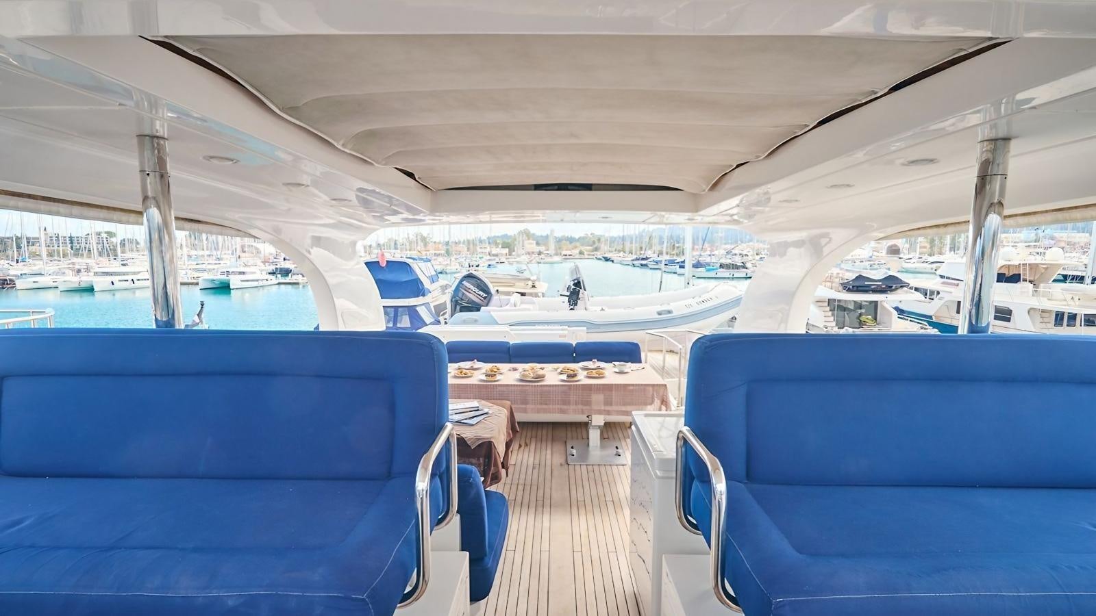 a boat on the water aboard SUNRAY II Yacht for Sale