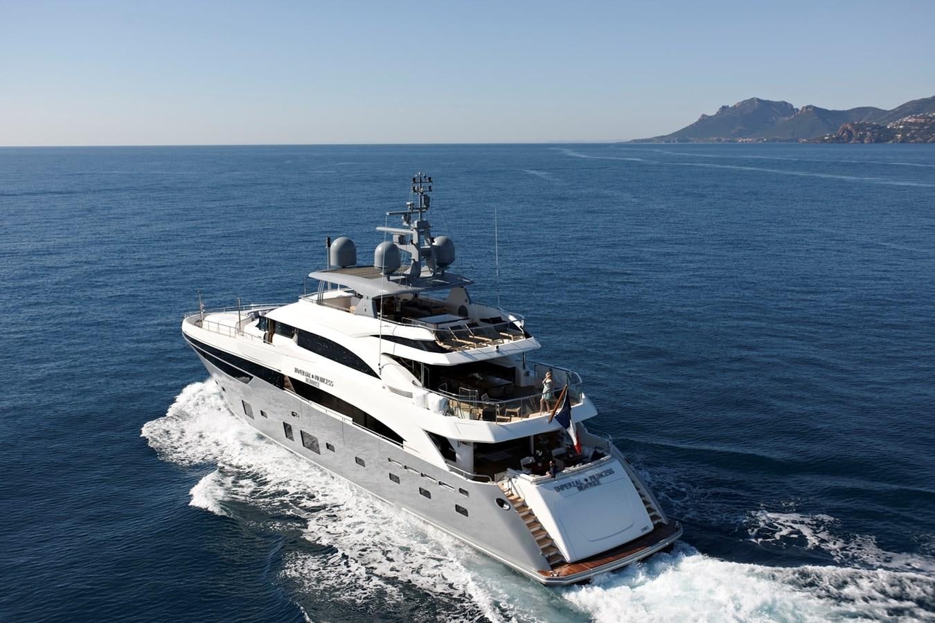 a boat on the water aboard IMPERIAL PRINCESS BEATRICE Yacht for Sale