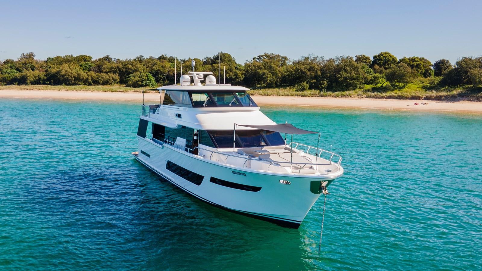 a boat in the water aboard LEGGERA Yacht for Sale