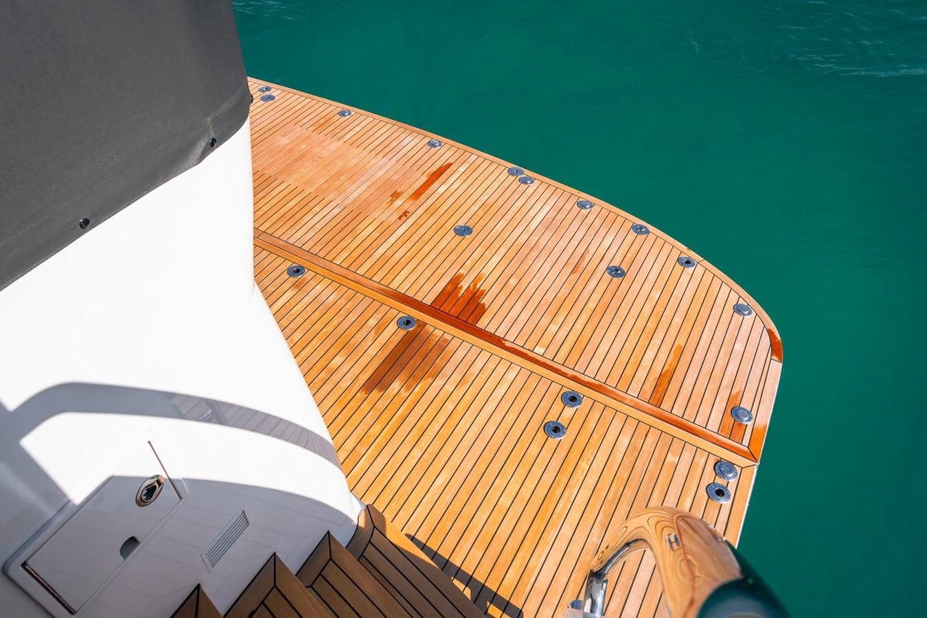 a close-up of a boat aboard LEGGERA Yacht for Sale