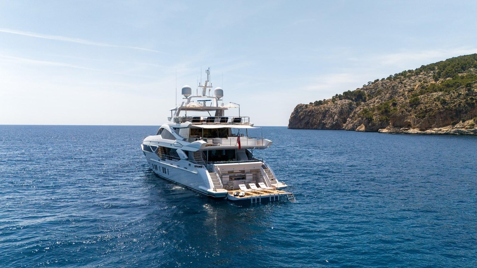a boat in the water aboard NEW WAVES Yacht for Sale