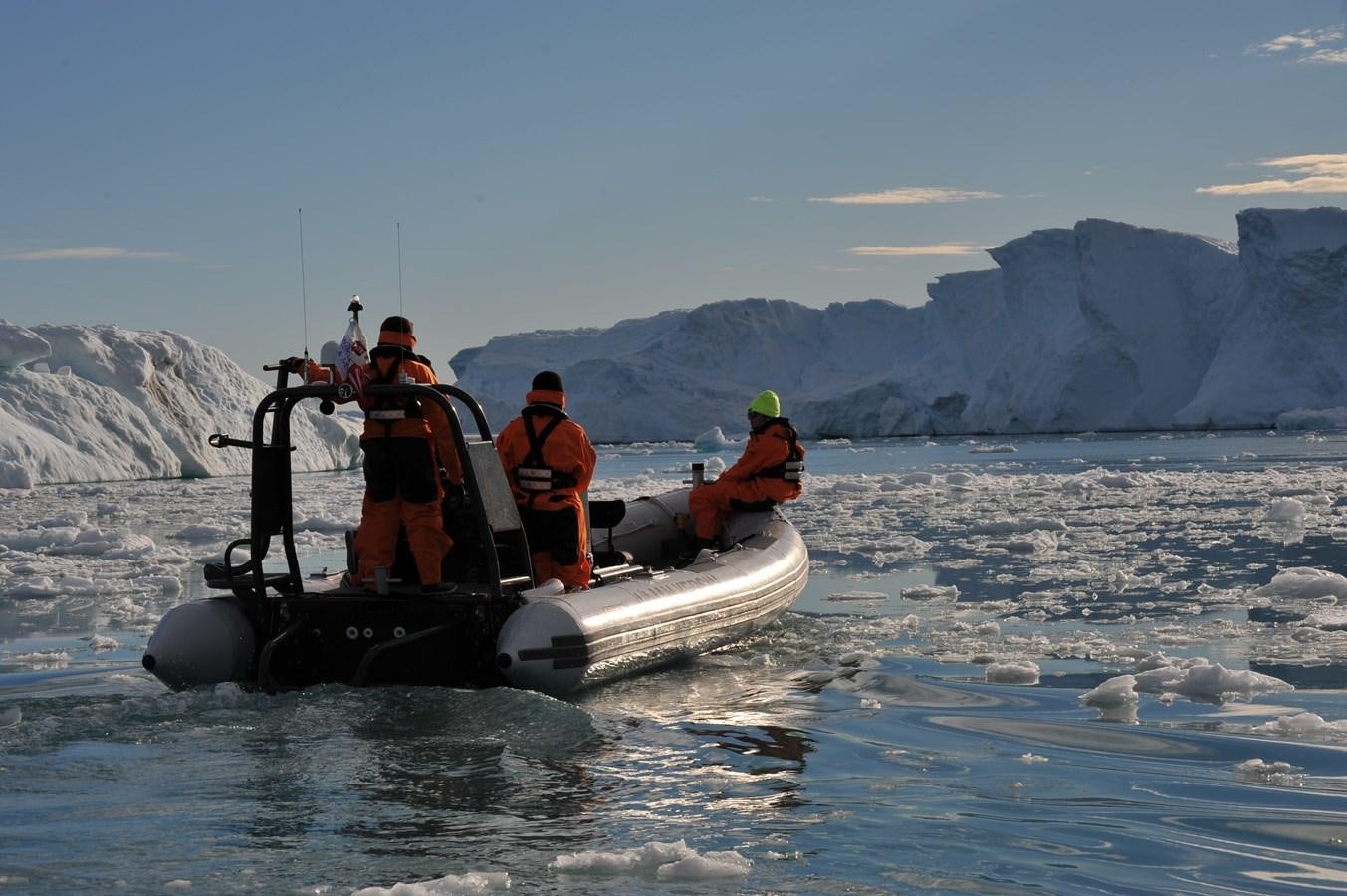 a group of people on a boat in the water aboard YERSIN Yacht for Sale