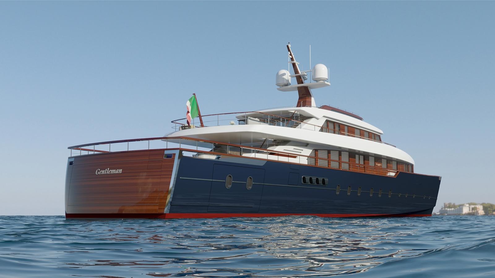 a boat in the water aboard GENTLEMAN 55 Yacht for Sale