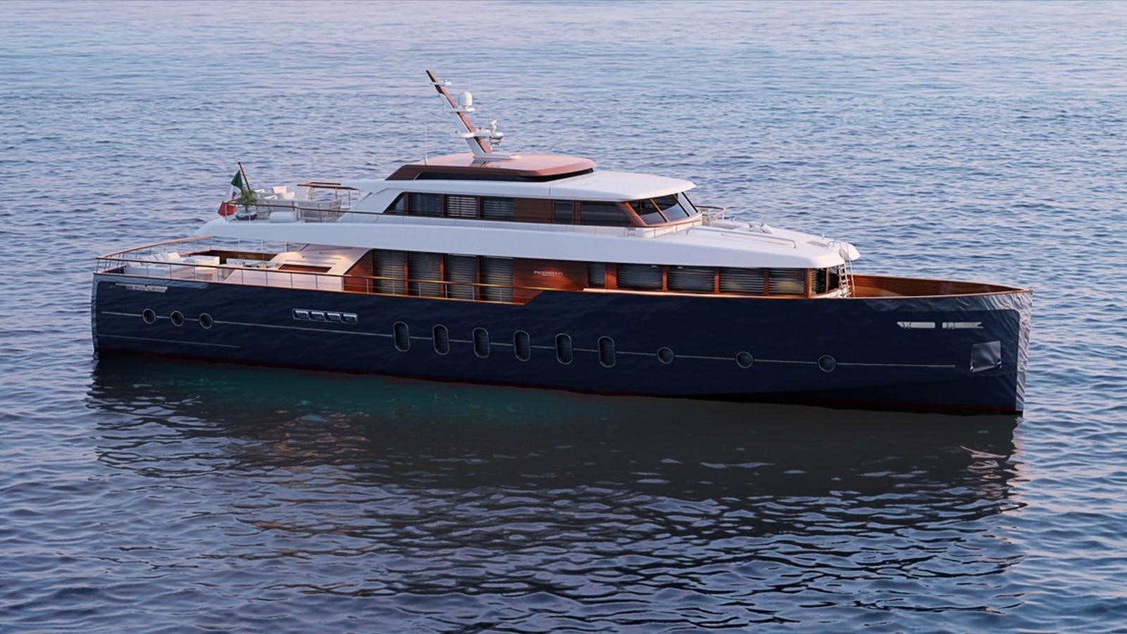 a boat on the water aboard GENTLEMAN 33 Yacht for Sale