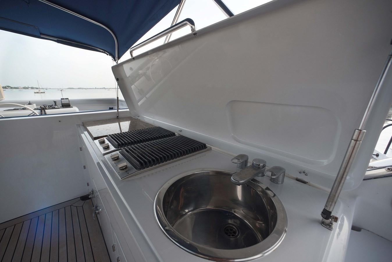 a sink in a boat aboard BLUE SYMPHONIE Yacht for Sale