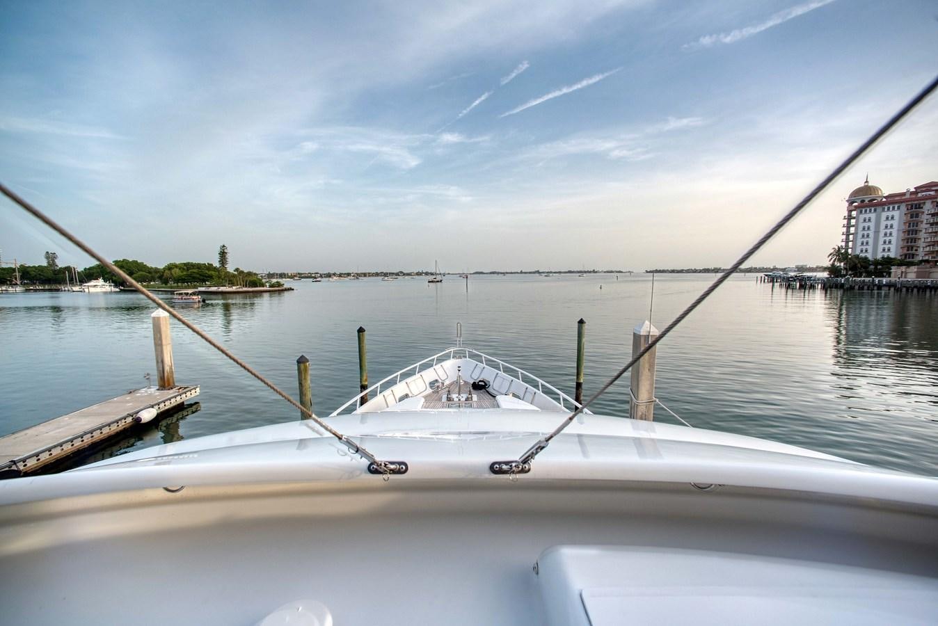 a boat on the water aboard BLUE SYMPHONIE Yacht for Sale